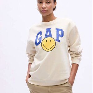 Smiley® Originals Gap Logo Relaxed Sweatshirt Size L